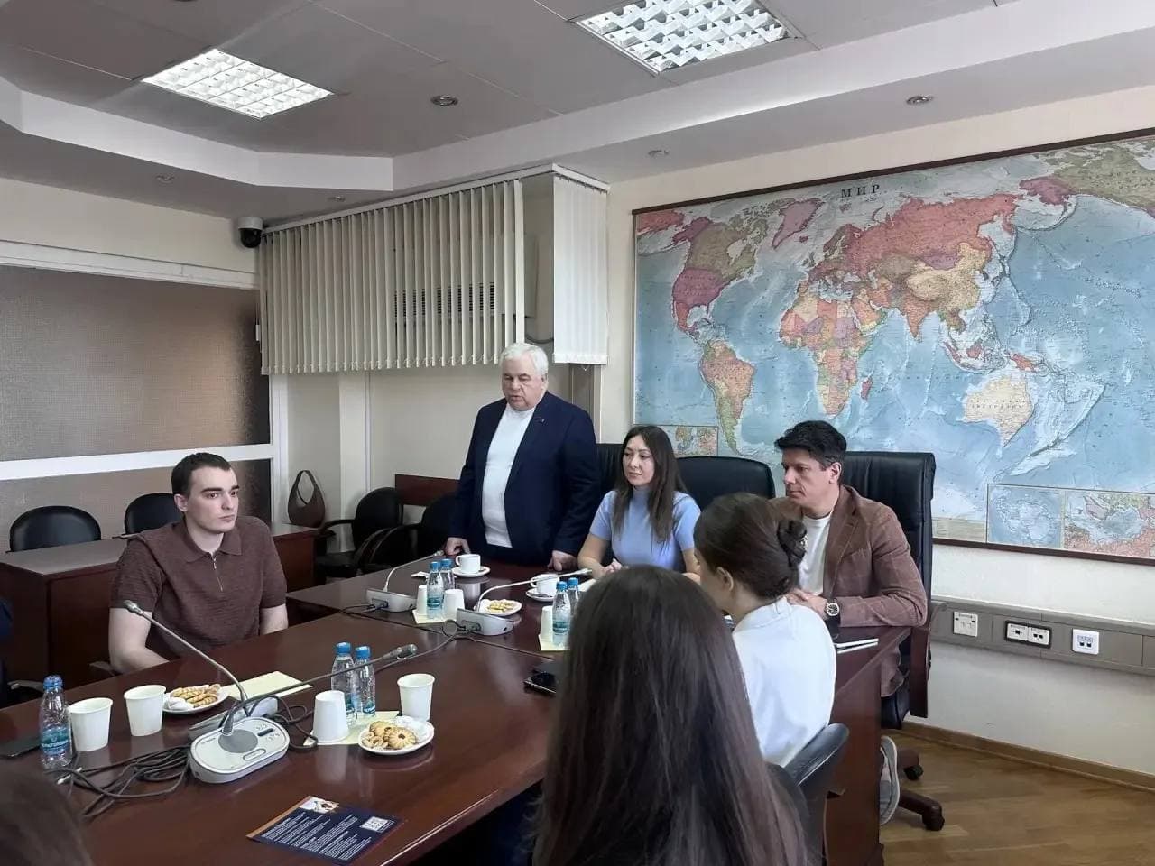 🇷🇺 В Государственной Думе состоялась встреча Сообщества студентов СНГ с представителями грузинских землячеств российских вузов.